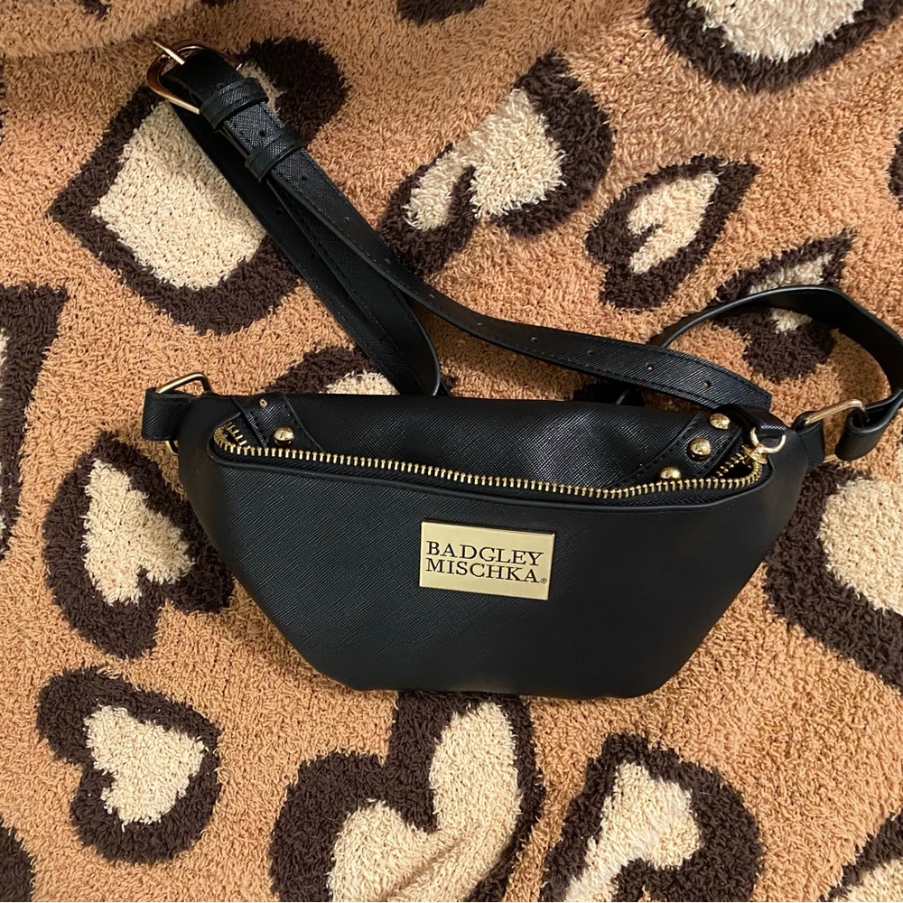 Badgley Mischka Black Crossbody Bag